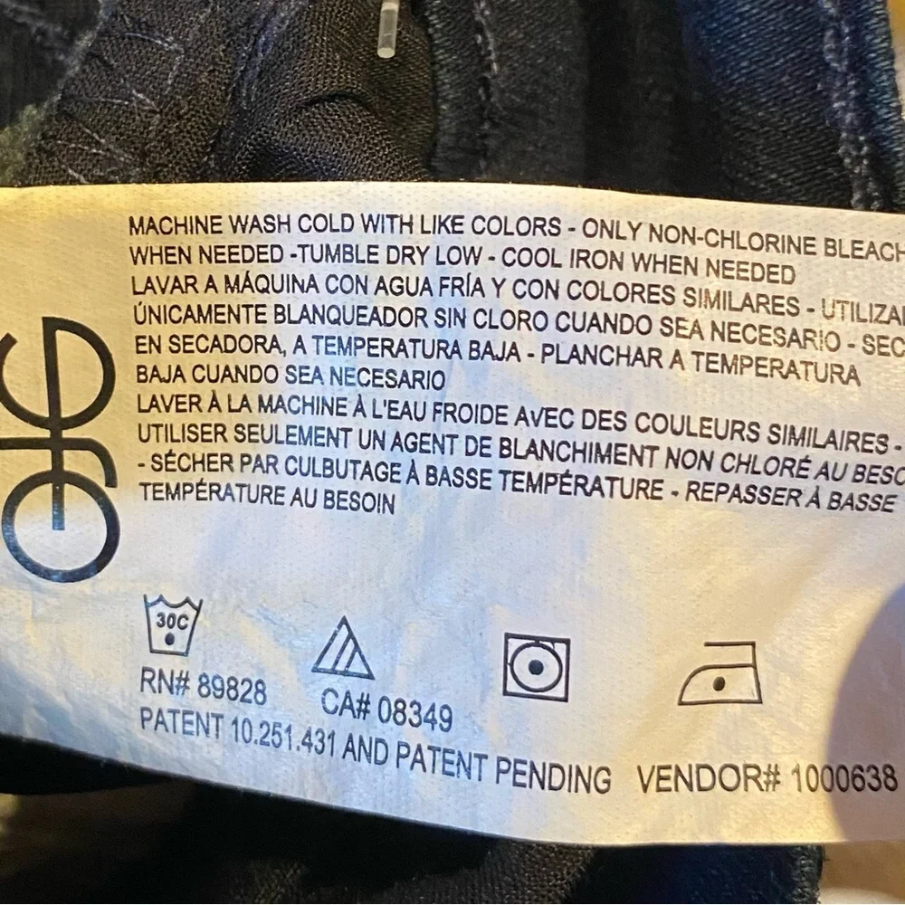 Nine West Gramercy Mini Boot Dark Wash Jeans Womens Plus Size 18W NWT - Picture 9 of 9